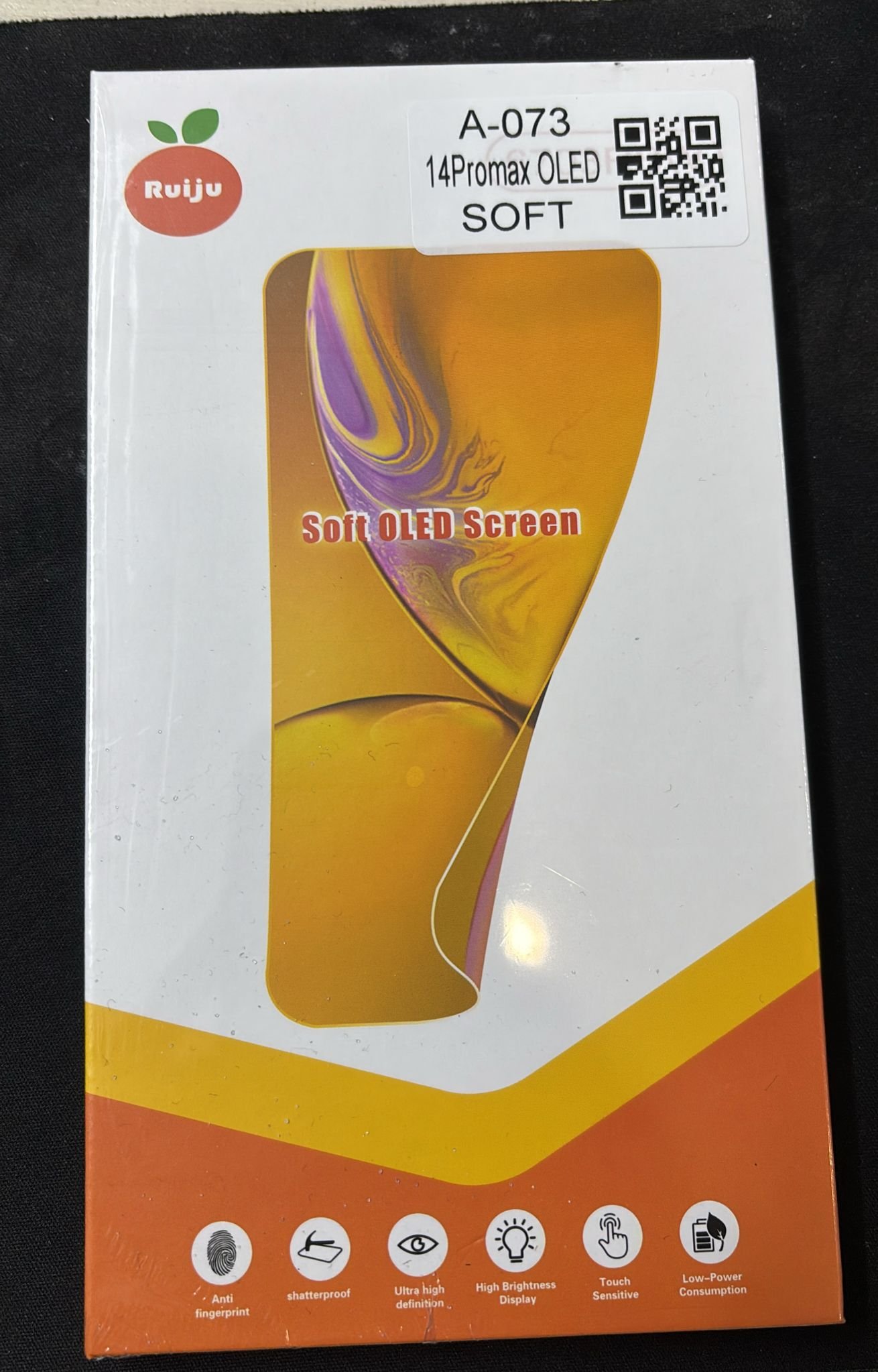 SCREEN-14G PRO MAX (2022) BLACK - SOFT OLED-RJ