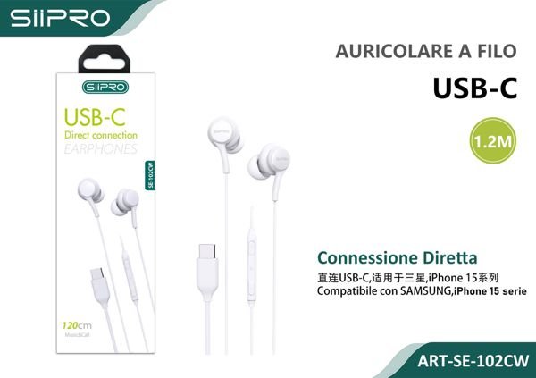 AURICOLARI USB-C