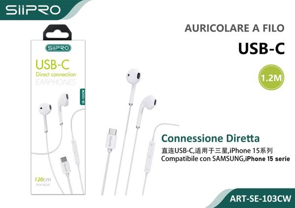 AURICOLARI USB-C