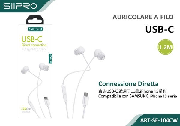 AURICOLARI USB-C