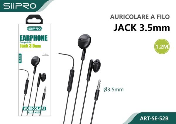 AURICOLARI JACK 3.5mm