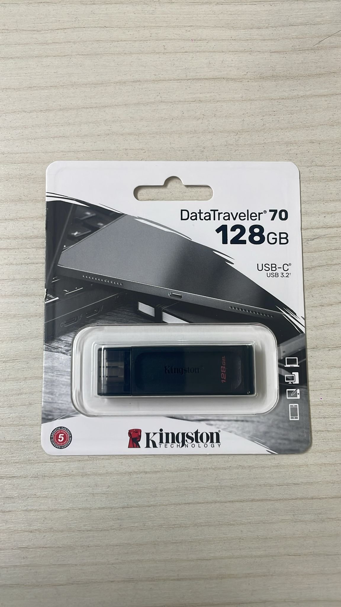 PEN DRIVE KINGSTONE USB-C DT70/128GB