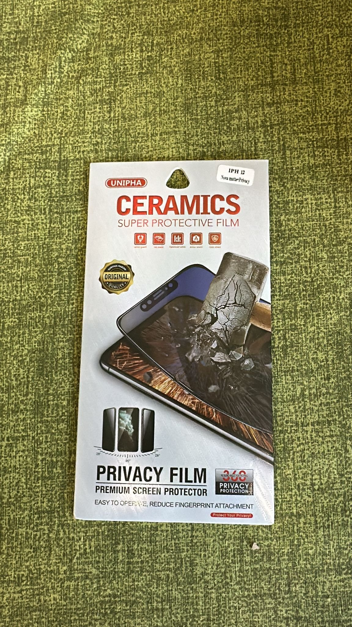 PELLICOLA CERAMIC PRIVACY X TUTTI MODELLI IPHONE
