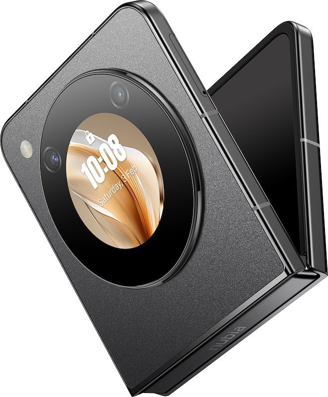 ZTE Nubia Flip 8+256GB 6.9"5G Cosmic Black ITA