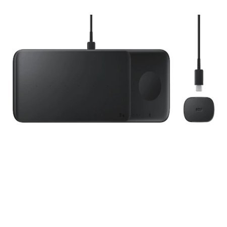 Tappetino wireless Samsung Trio Position EP-P6300TBE, nero