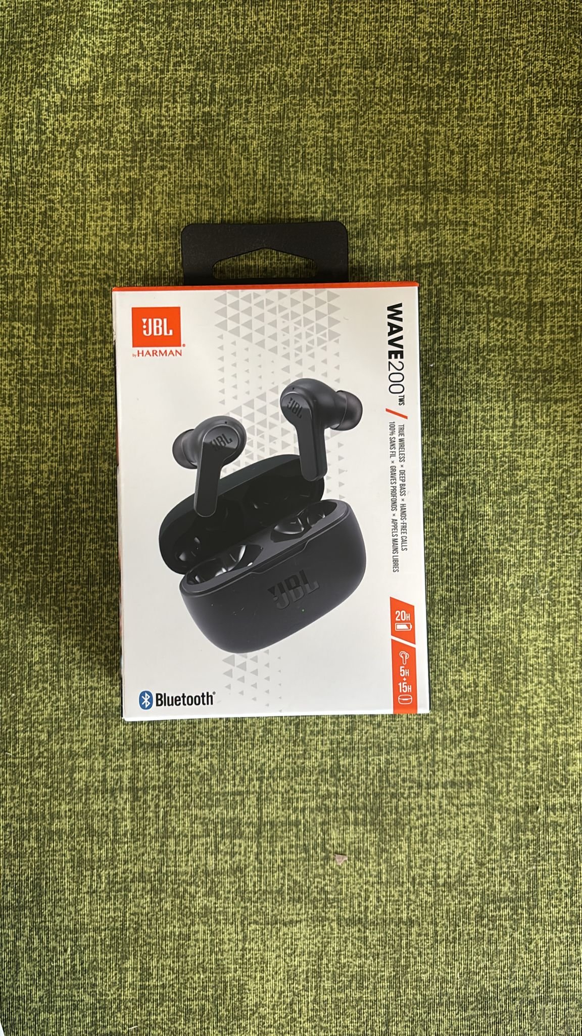 JBL WAWE 200 BLACK BLUETOOTH
