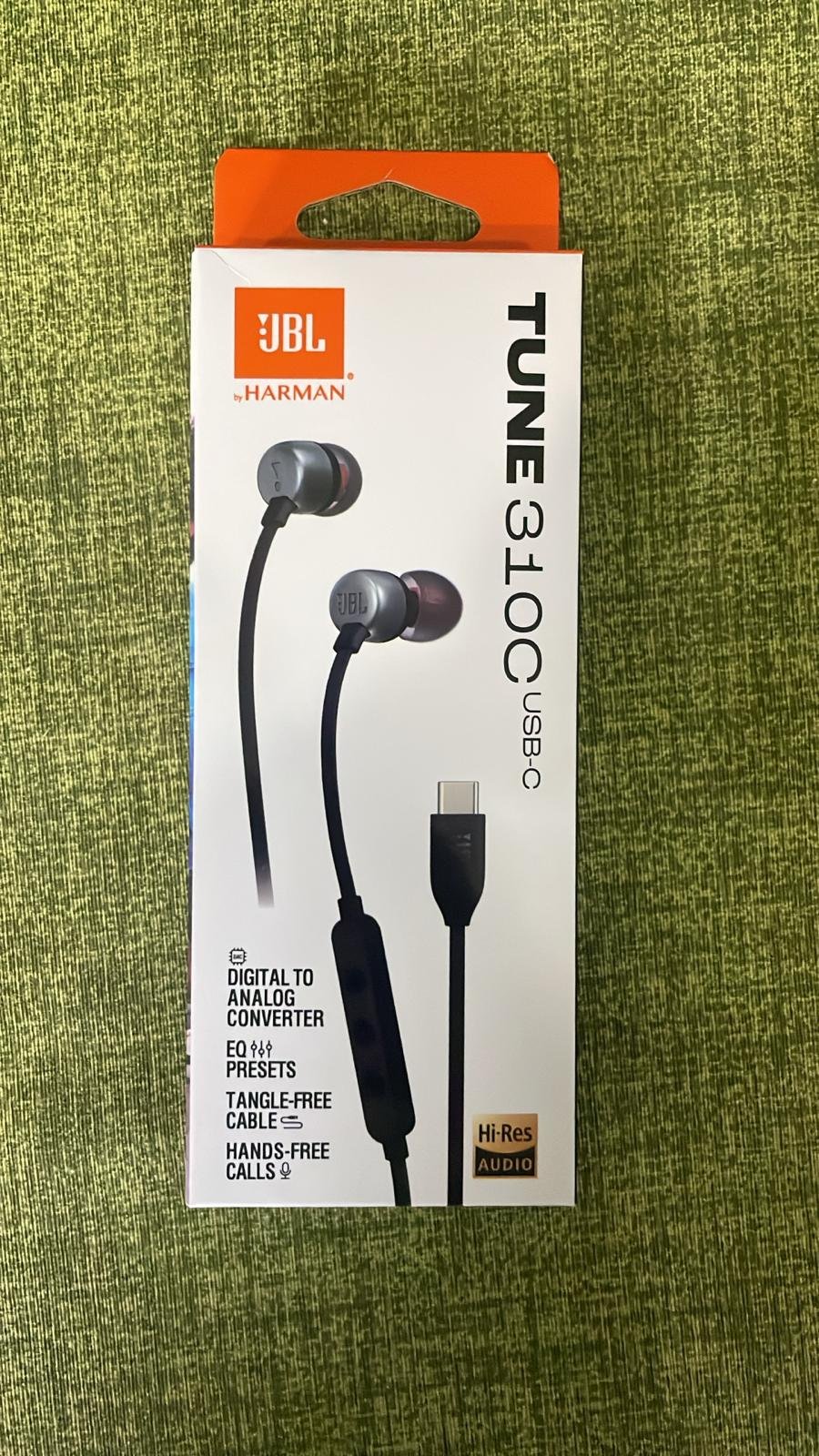 JBL USB-C TUNE 310C BLACK